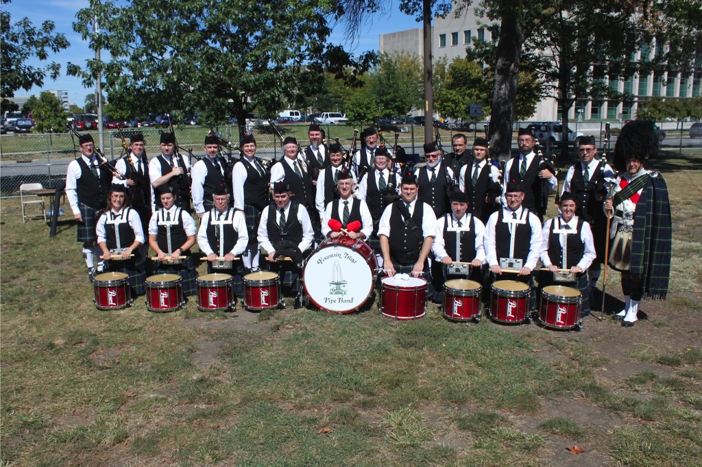 Fountain Trust Pipe Band at the 2013 Indianapolis Irish Fest